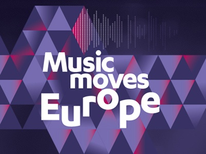 Music Moves Europe - skylt